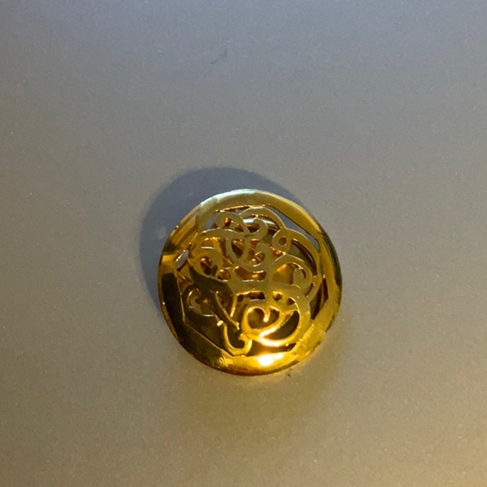 Gold Decorative Button